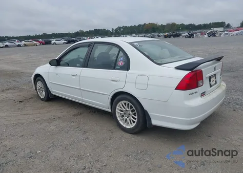 2005 Honda Civic Lx z USA, uszkodzony, nr VIN 2HGES16555H540098